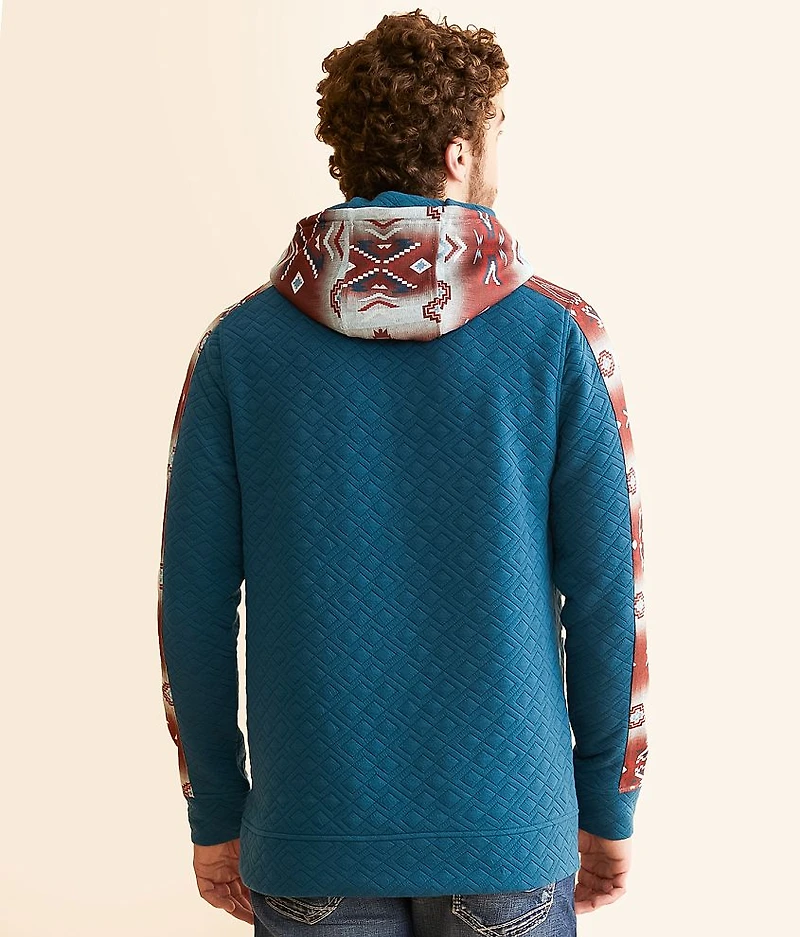 Quilted Southwestern Hoodie