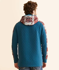 Quilted Southwestern Hoodie