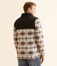 Southwestern Quarter Zip Pullover
