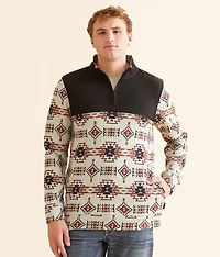 Southwestern Quarter Zip Pullover