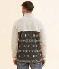 Southwestern Quarter Zip Pullover