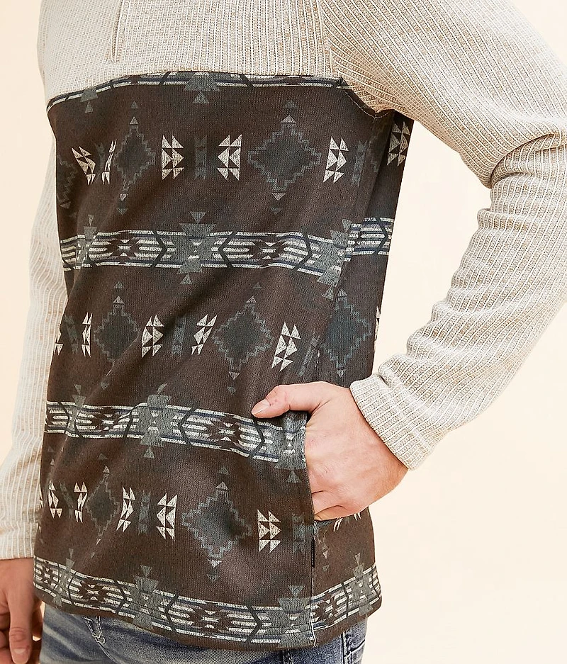 Southwestern Quarter Zip Pullover
