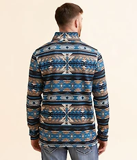 Southwestern Quarter Zip Pullover