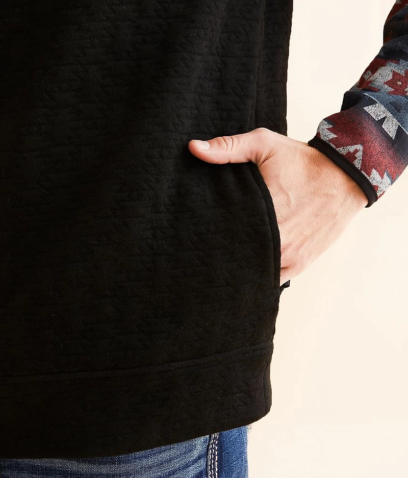 Southwestern Quarter Zip Pullover