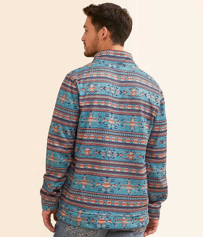 Southwestern Quarter Snap Pullover