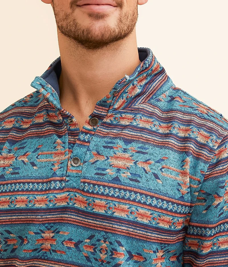 Southwestern Quarter Snap Pullover