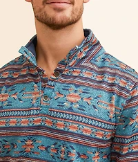 Southwestern Quarter Snap Pullover
