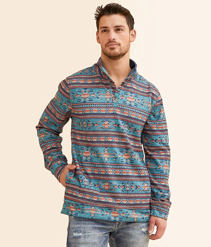 Southwestern Quarter Snap Pullover