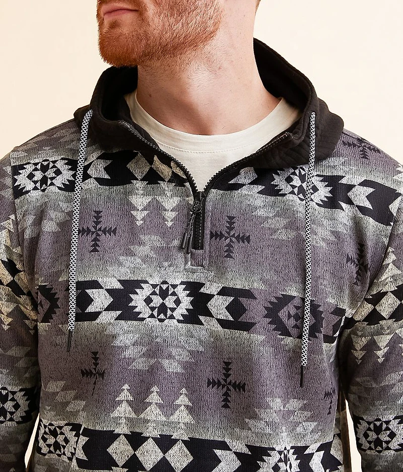 Southwestern Quarter Zip Hoodie