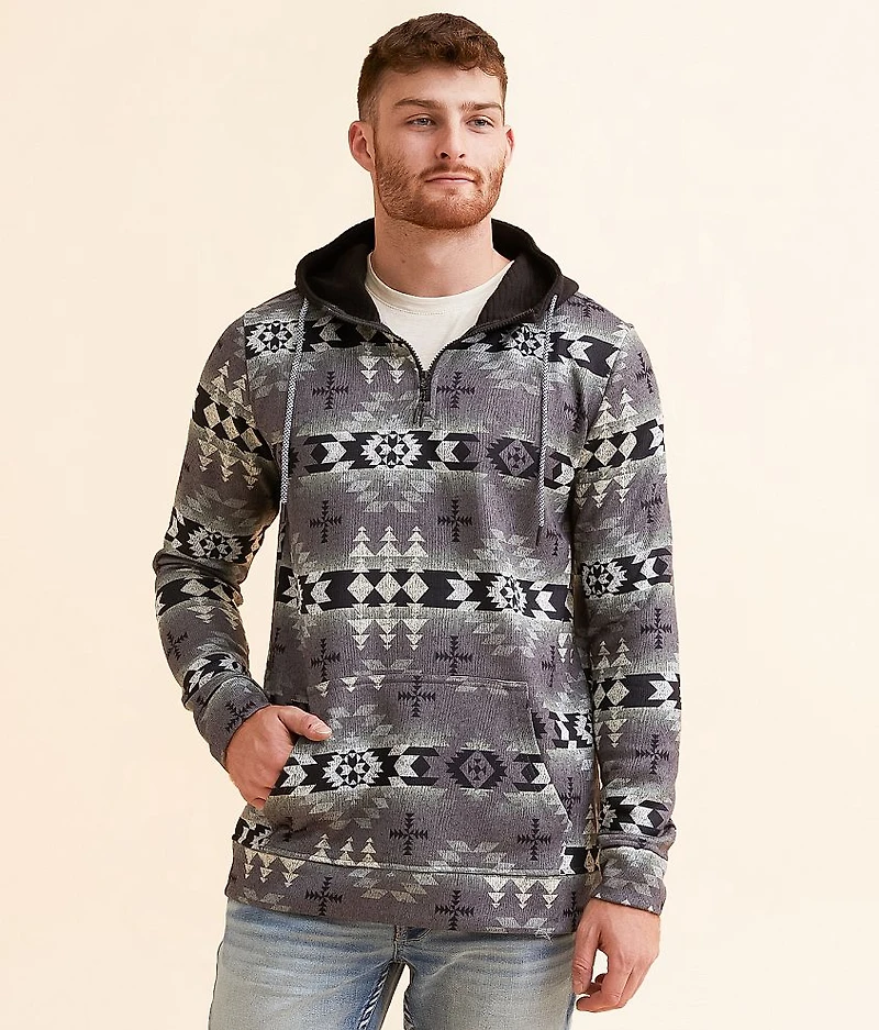 Southwestern Quarter Zip Hoodie