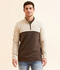 Embossed Polar Fleece Pullover