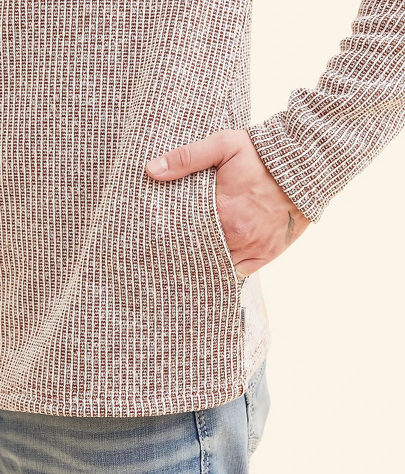 Cozy Knit Quarter Zip Pullover