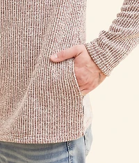 Cozy Knit Quarter Zip Pullover