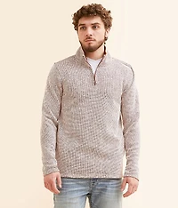 Cozy Knit Quarter Zip Pullover