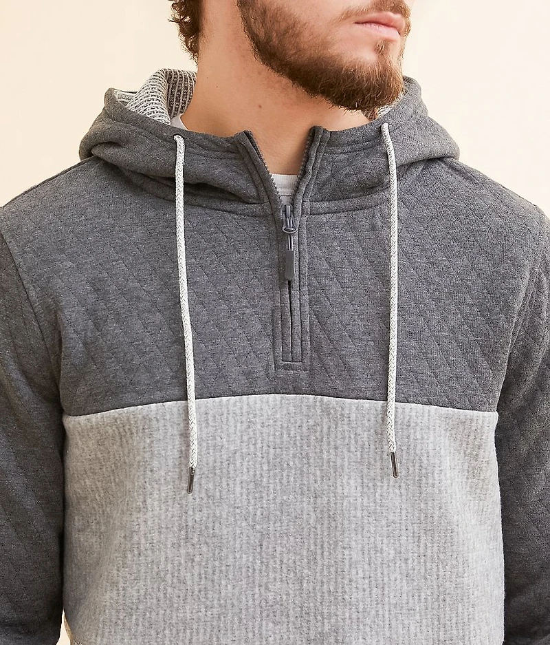 Cozy Stripe Hooded Sweatshirt