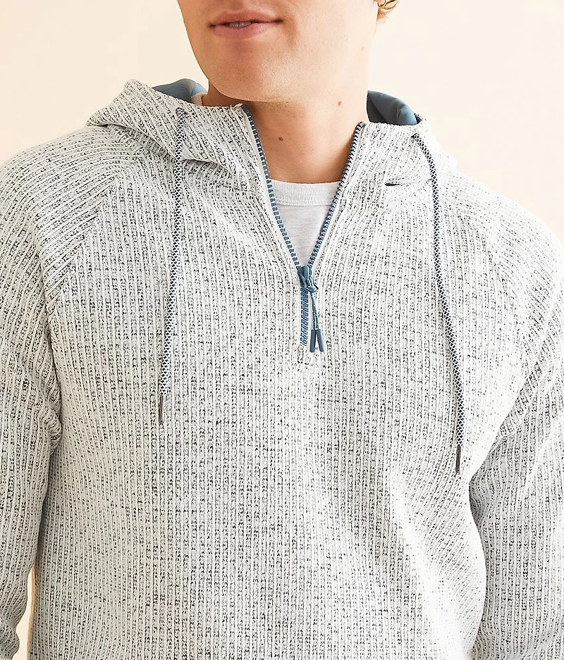 Cozy Quarter Zip Hooded Sweatshirt