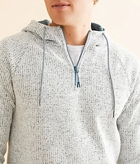 Cozy Quarter Zip Hooded Sweatshirt