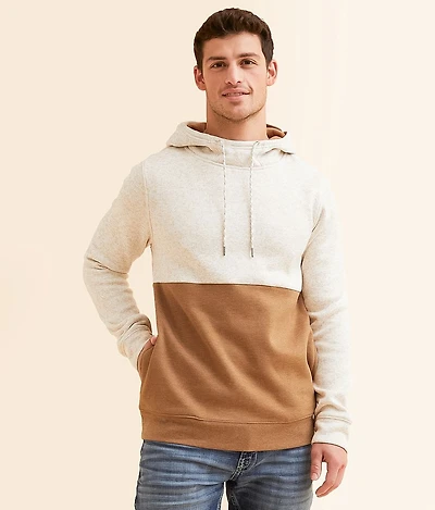 Departwest Color Block Hooded Sweatshirt
