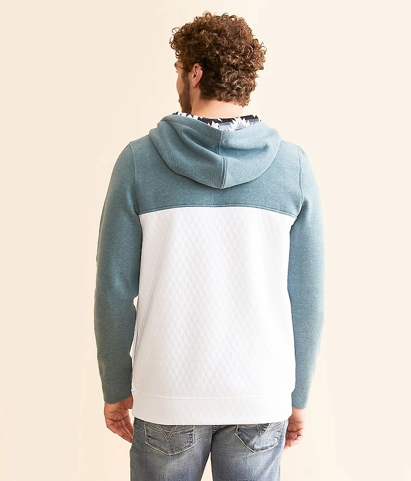 Quarter Zip Hooded Sweatshirt