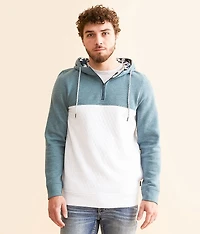 Quarter Zip Hooded Sweatshirt