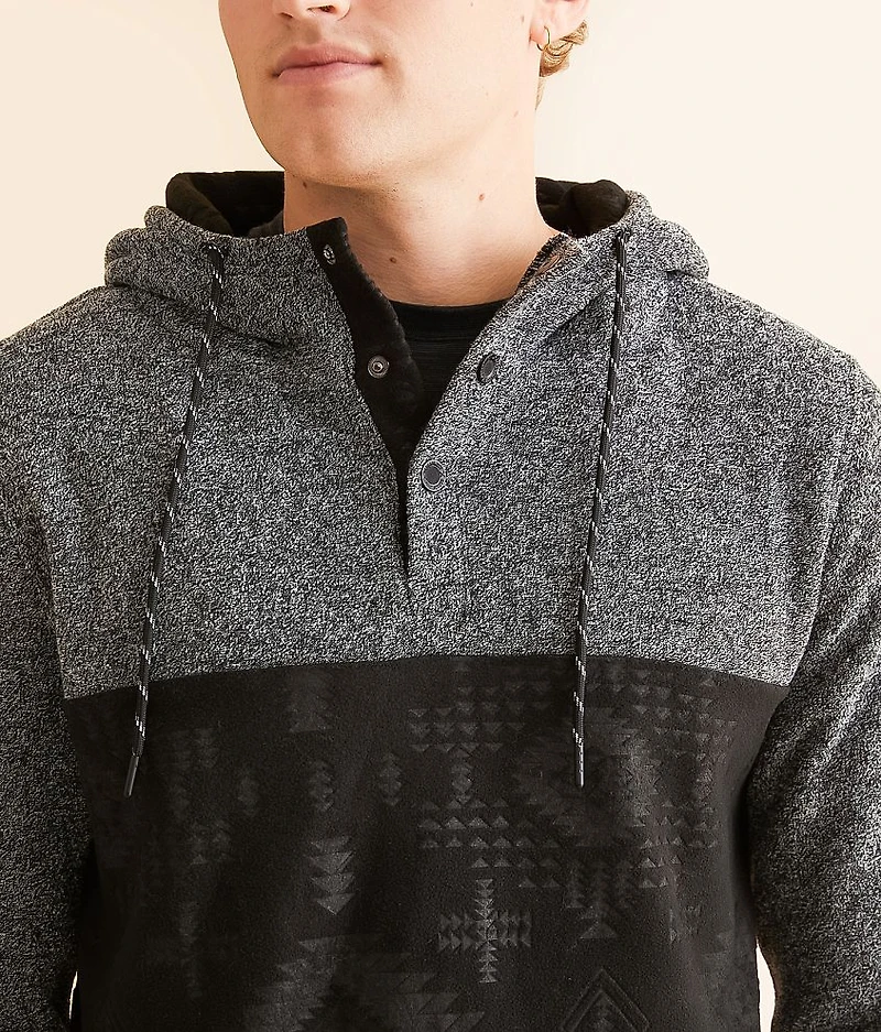 Polar Quarter Snap Hooded Sweatshirt