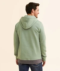 Quarter Zip Hooded Sweatshirt