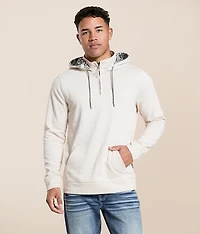 Quarter Zip Hooded Sweatshirt