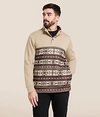 Southwestern Quarter Snap Pullover