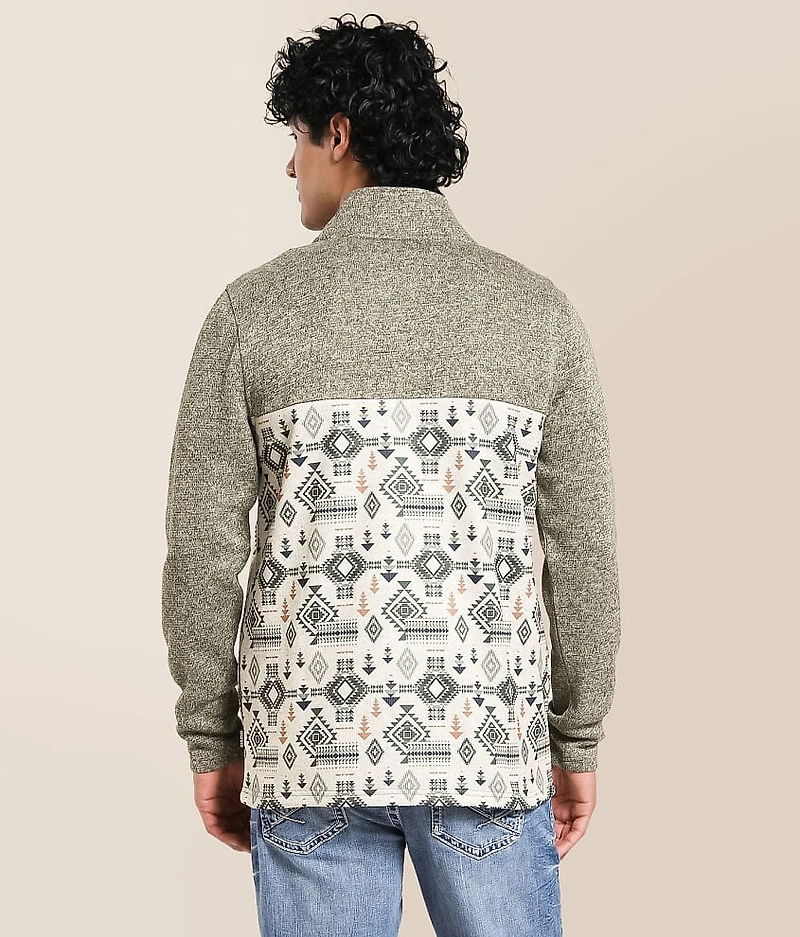 Southwestern Quarter Zip Pullover