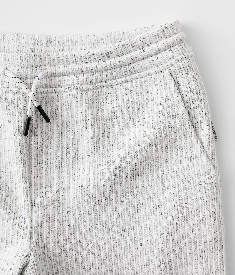 Boys - Marled Sweater Knit Short