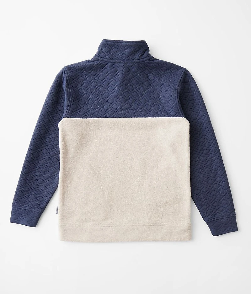 Boys - Quarter Zip Fleece Pullover