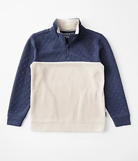 Boys - Quarter Zip Fleece Pullover