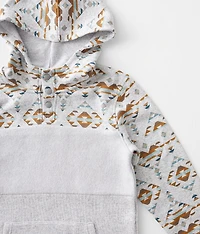 Boys - Pieced Reverse Fleece Sweatshirt