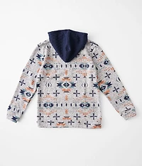 Boys - Southwest Quarter Zip Hooded Sweatshirt
