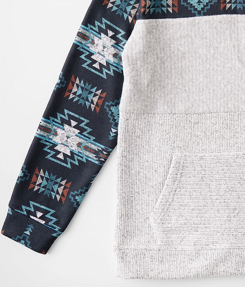Boys - Southwest Tri Block Hooded Sweatshirt