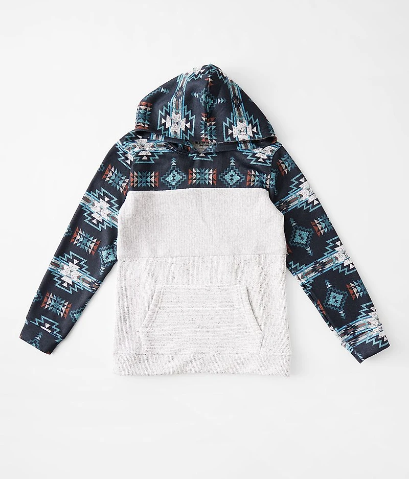 Boys - Southwest Tri Block Hooded Sweatshirt
