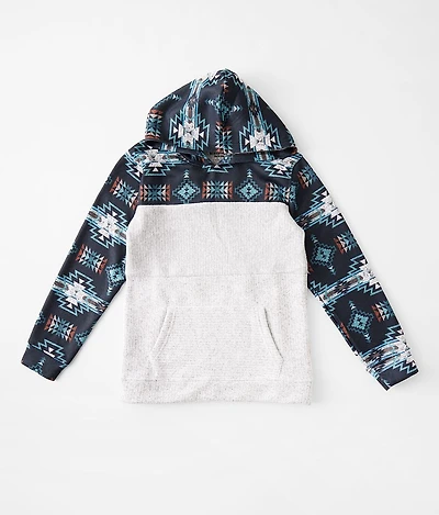 Boys - Southwest Tri Block Hooded Sweatshirt