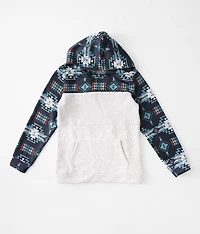 Boys - Southwest Tri Block Hooded Sweatshirt
