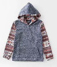 Boys - Southwestern Pieced Hoodie