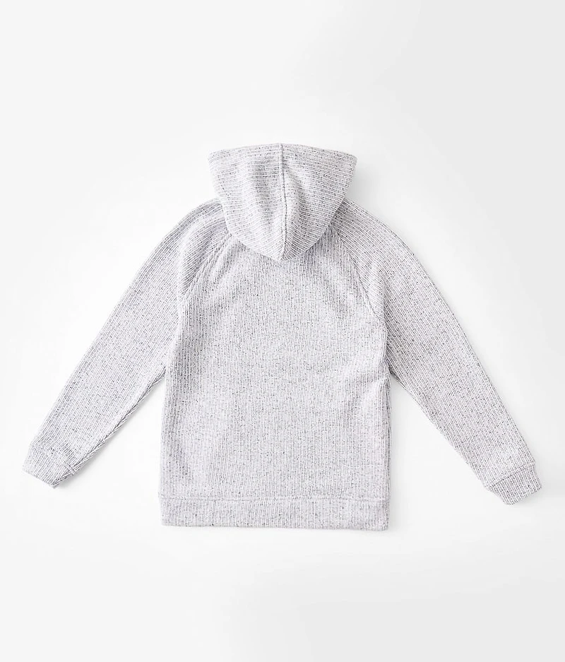 Boys - Striped Cozy Hooded Sweatshirt