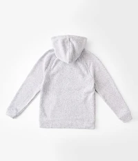 Boys - Striped Cozy Hooded Sweatshirt