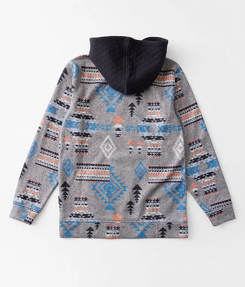 Boys - Quarter Zip Hooded Sweatshirt