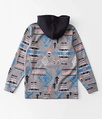 Boys - Quarter Zip Hooded Sweatshirt