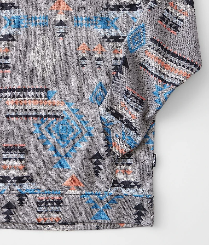 Boys - Quarter Zip Hooded Sweatshirt