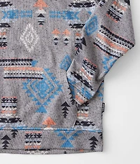 Boys - Quarter Zip Hooded Sweatshirt