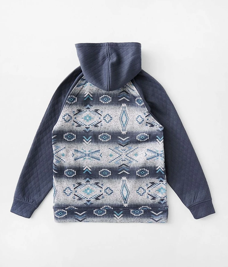 Boys - Quilted Southwestern Hoodie