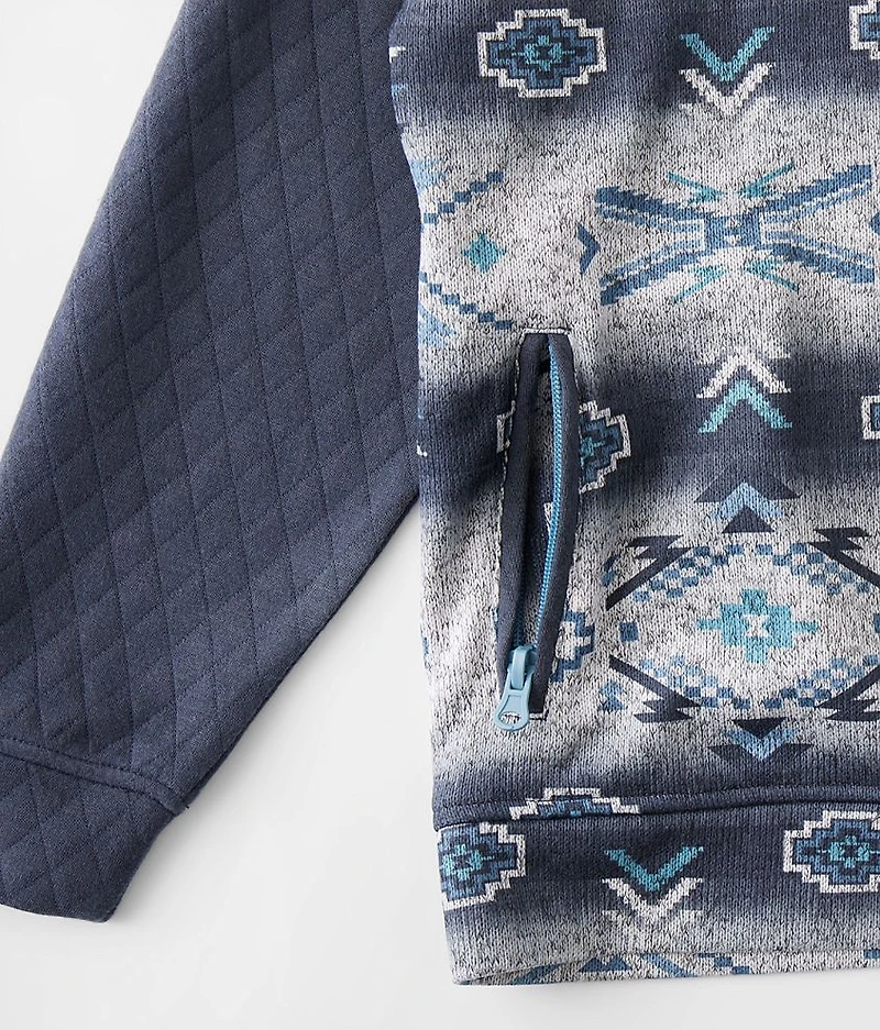Boys - Quilted Southwestern Hoodie