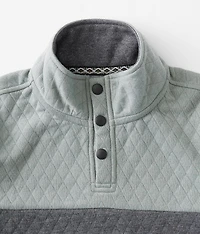 Boys - Quilted Henley Pullover