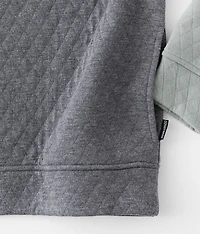 Boys - Quilted Henley Pullover
