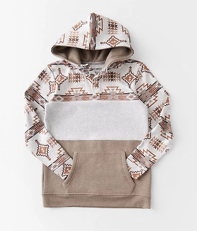 Boys - Southwestern Henley Hoodie